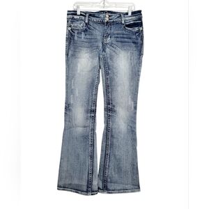 Vanity Original Bootcut Jeans Women’s 29x33 Medium Wash Stretch Denim Y2K